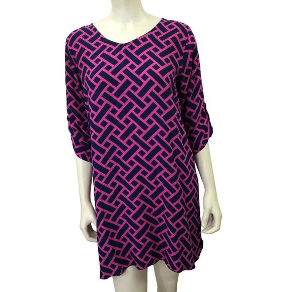 ESCAPADA SHIFT‎ ELBOW LENGTH DRESS SIZE SM - Picture 1 of 7